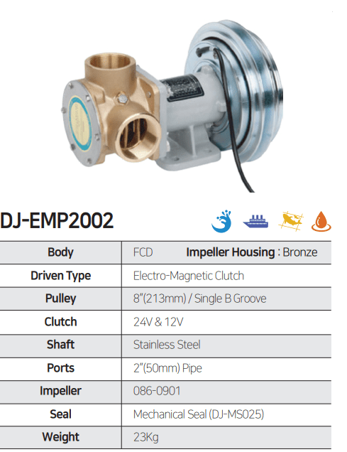 Elektromagnetiske koblingspumper